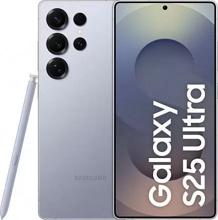 Смартфон Samsung Galaxy S25 Ultra 12/512 ГБ, «синий титан» (Titanium Silverblue)