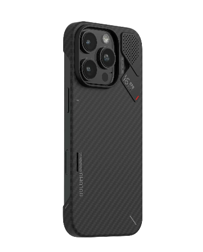 Чехол Aulumu А16 Aramid Fiber для iPhone 16 Pro, черный