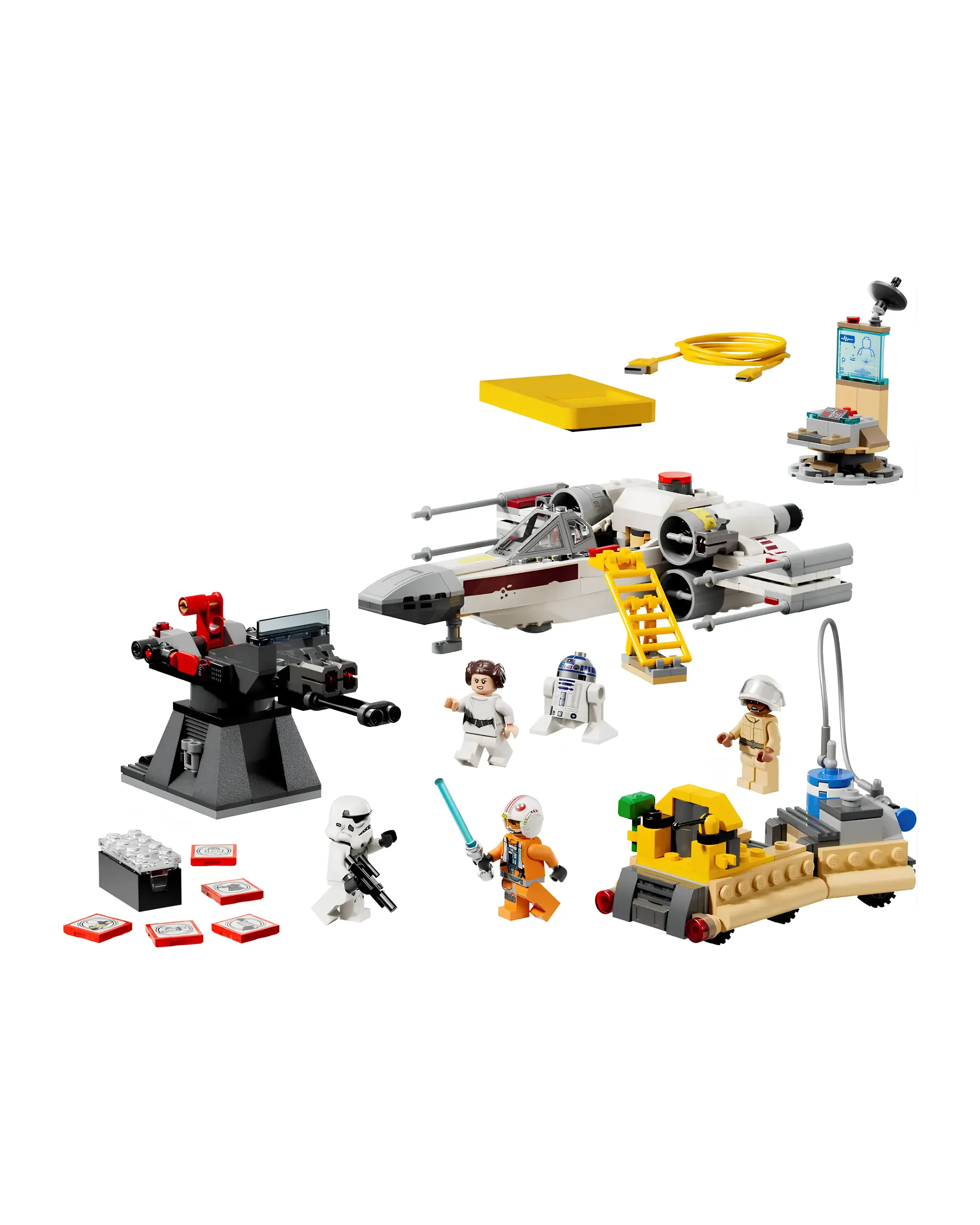 LEGO Star Wars SMART Play 75423 - Истребитель Люка Скайуокера 