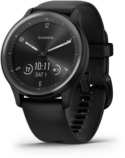 Умные часы Garmin Vivomove Sport, черный (010-02566-00)